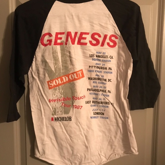 Genesis Invisible Touch vintage tour shirt - Picture 2 of 3
